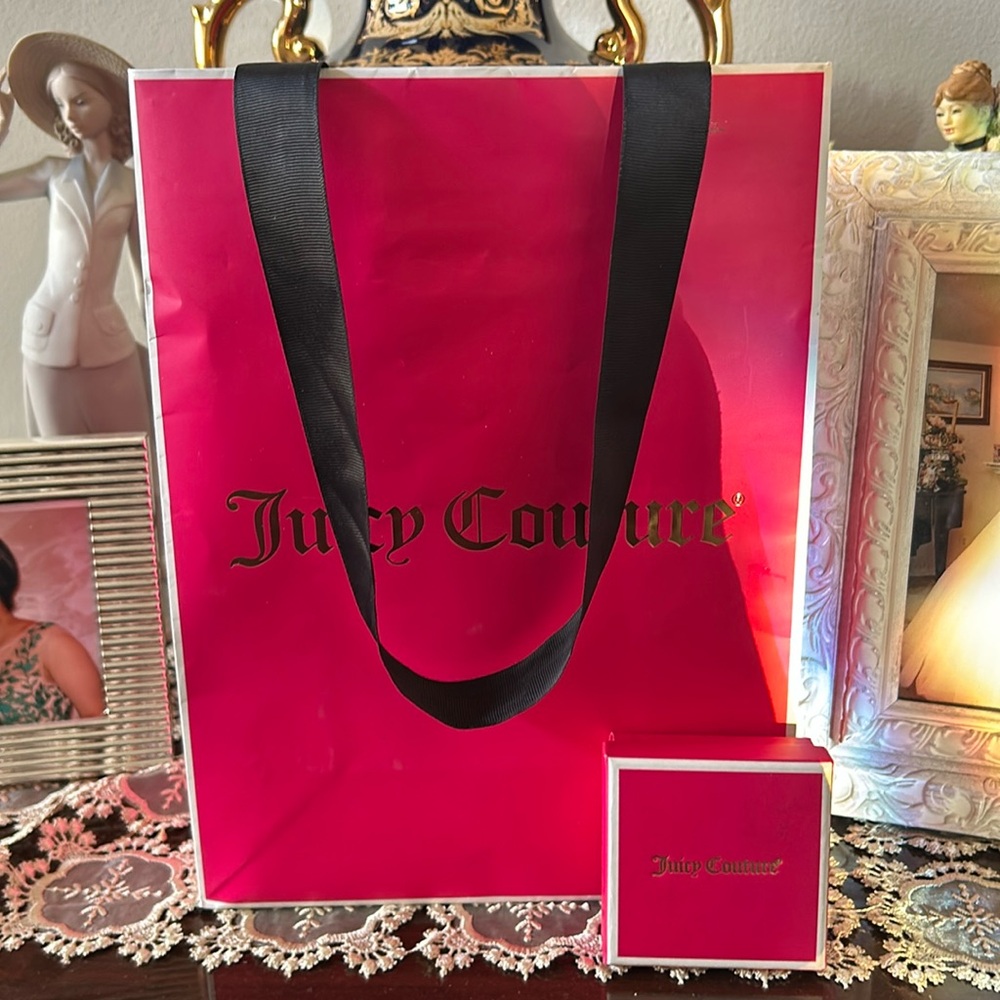 Juicy Couture Official Store Shopping bag and Jewelry Box